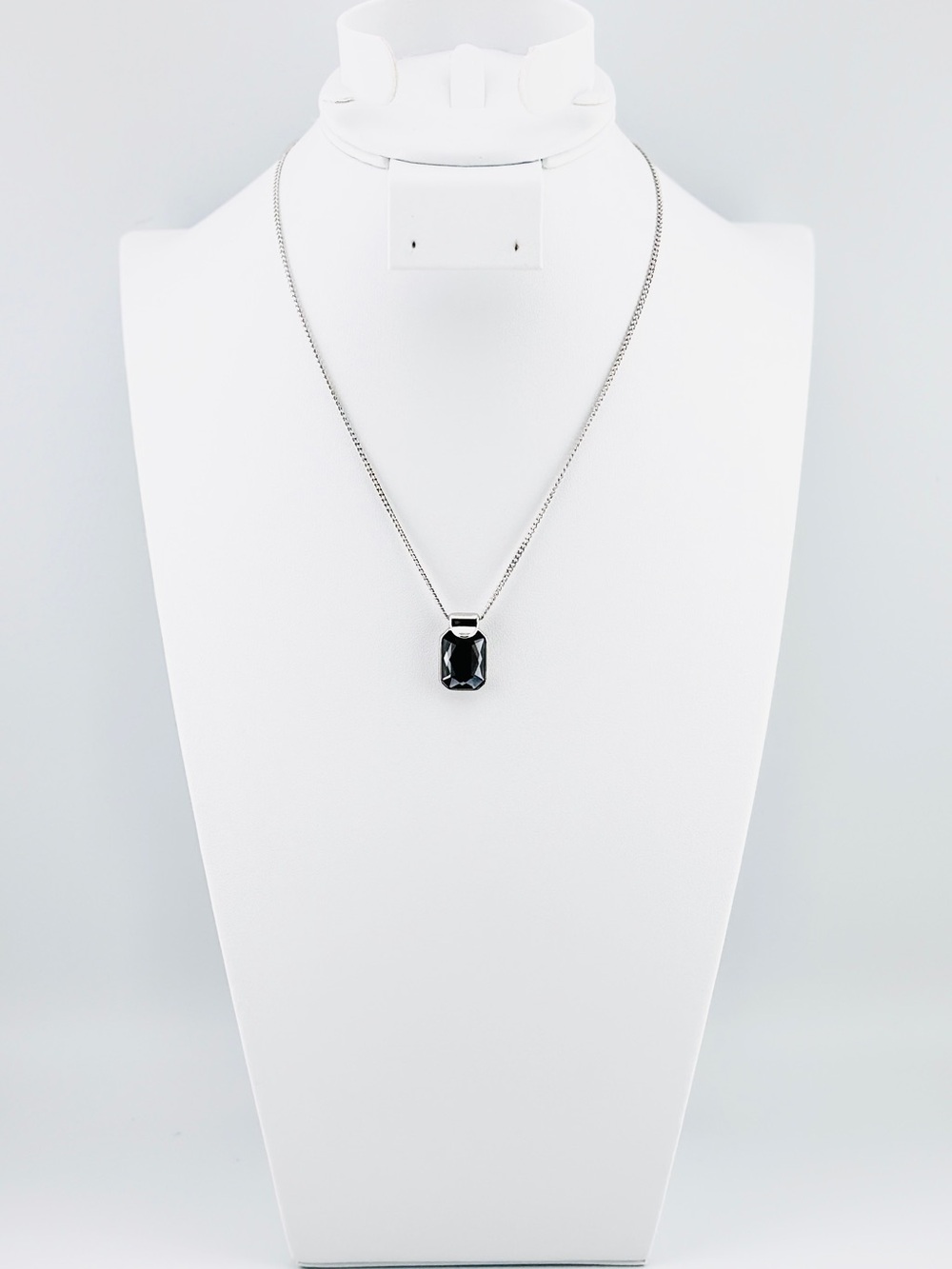 Take Turns Necklace 
Touchstone Crystal by Swarovski